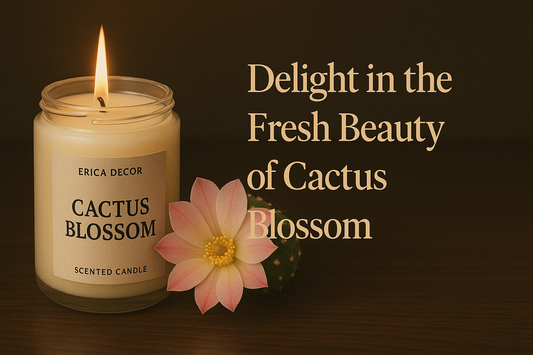 Cactus Blossom Candle: A Fresh Botanical Escape